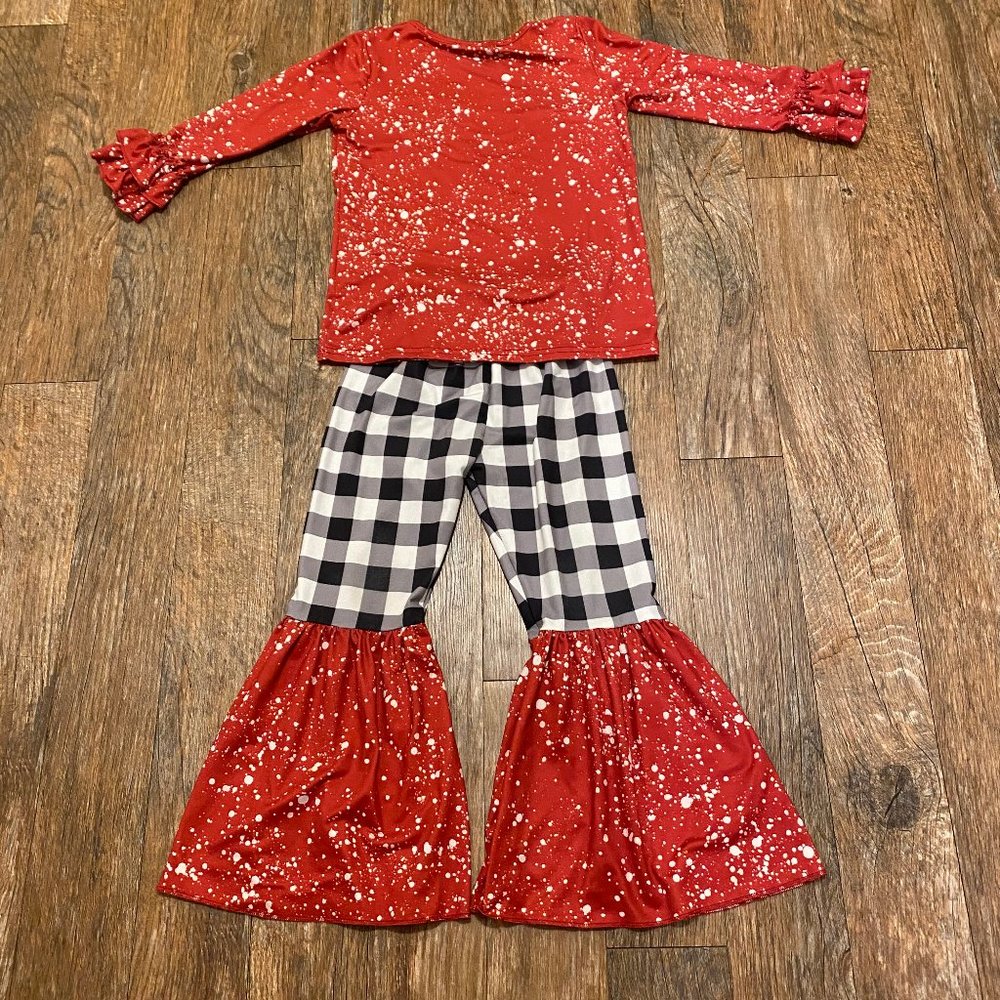 Merry Christmas Gnomies Size 2XL 6/7 T - Picture 2 of 3